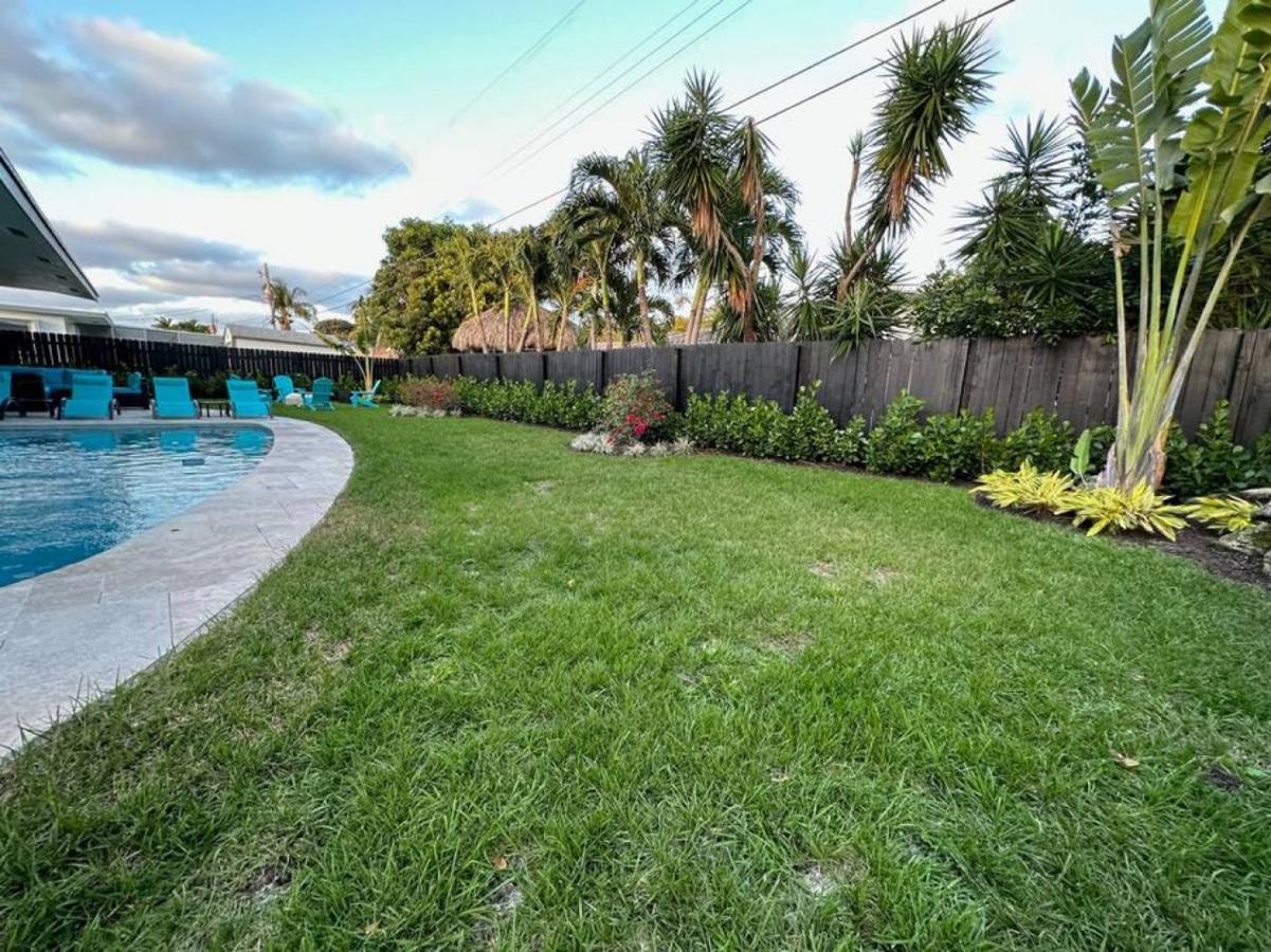 The Sun House - 3 Bed, 2 Bath, Private Pool, Fire Pit, Huge Backyard Villa Fort Lauderdale Buitenkant foto