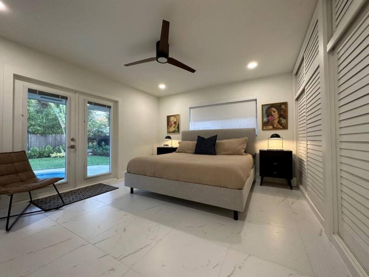 The Sun House - 3 Bed, 2 Bath, Private Pool, Fire Pit, Huge Backyard Villa Fort Lauderdale Buitenkant foto