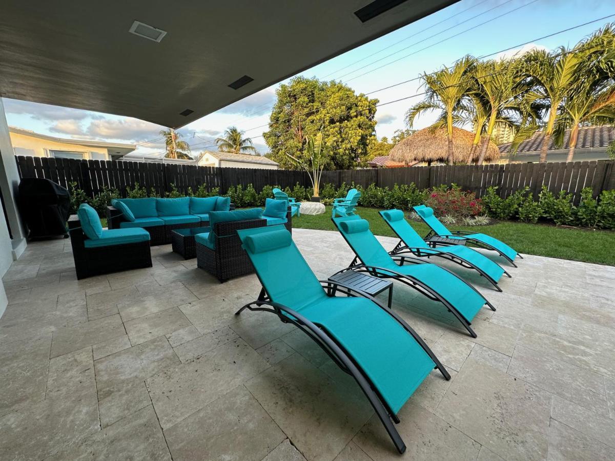 The Sun House - 3 Bed, 2 Bath, Private Pool, Fire Pit, Huge Backyard Villa Fort Lauderdale Buitenkant foto