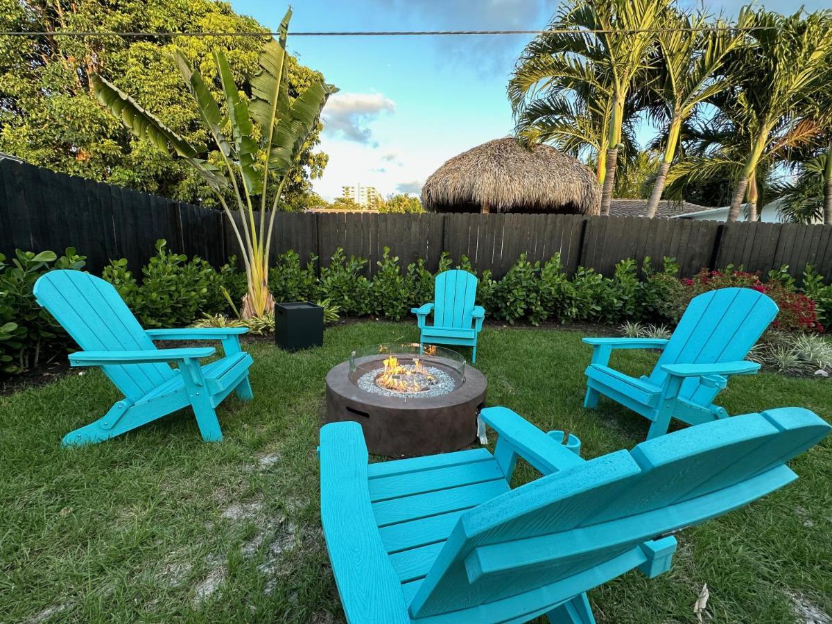 The Sun House - 3 Bed, 2 Bath, Private Pool, Fire Pit, Huge Backyard Villa Fort Lauderdale Buitenkant foto